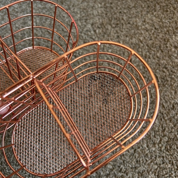 Rose Gold Pen/Makeup Brush Holder Set of 2 - Picture 2 of 2